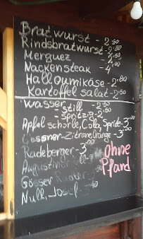 Restaurant Schoenbrunn à Berlin menu