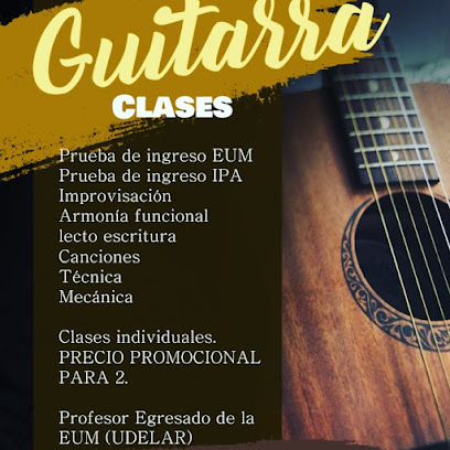 Clases de Guitarra (Gonzalo Rey)