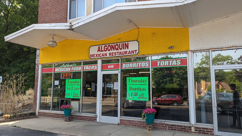 Algonquin Mexican Restaurant 60102