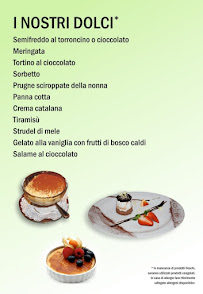 Carte du Baita Marnara Maso Milano Ristorante à Sporminore