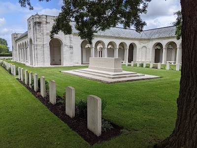cimetière militaire du Touret à Richebourg