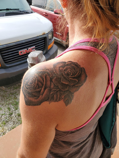 Explore warlock tattoo ideas, creative tattoo ideas in Ashland, available at Mainstreet Studios