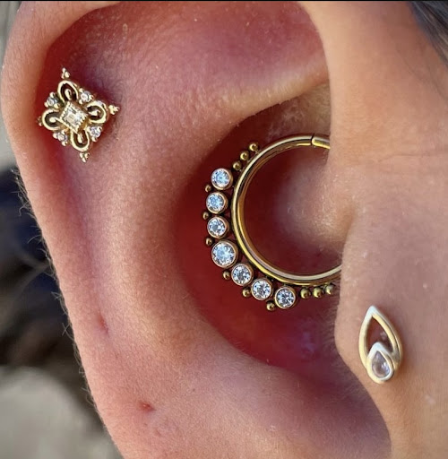 Explore goldendoodle tattoo ideas, creative tattoo ideas in Oklahoma City, available at Oklahoma Tattoo Collective