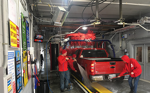 Self Service Car Wash «Squeaky Clean Car Wash - Maryland Heights, MO», reviews and photos, 12425 Dorsett Rd, Maryland Heights, MO 63043, USA