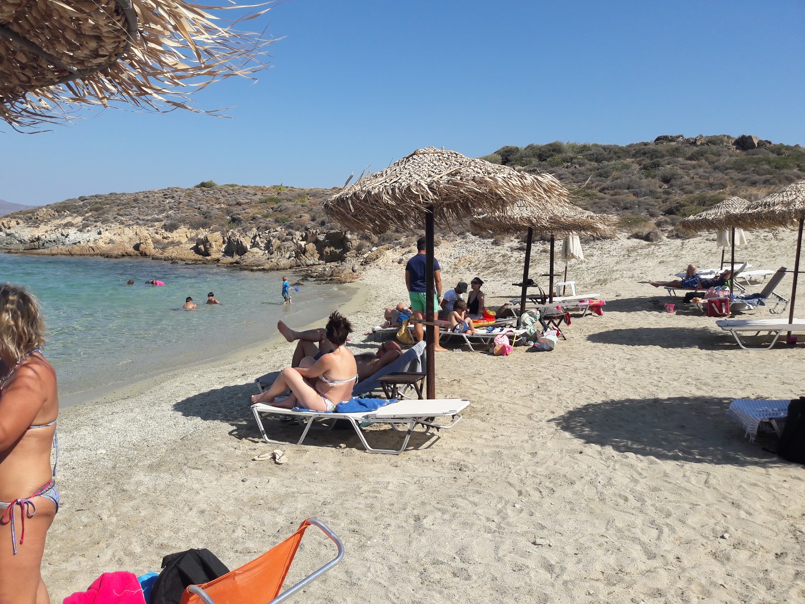 Zdjęcie Agios Paraskevi beach obszar udogodnień