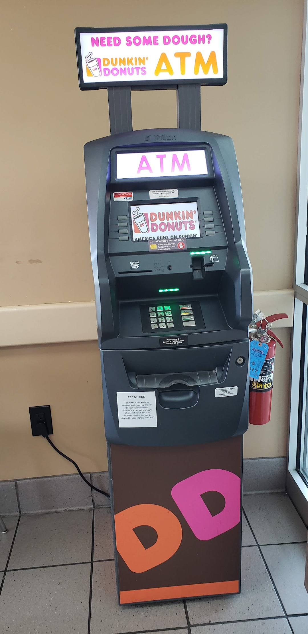 ATM - Inside Dunkin Donuts
