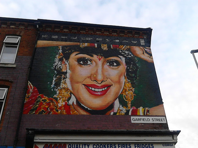Reviews of Public Art - Navratri Street Art Murals in Leicester - Shop