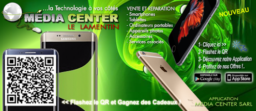 Magasin d'accessoires pour téléphones mobiles Média Center Le Lamentin