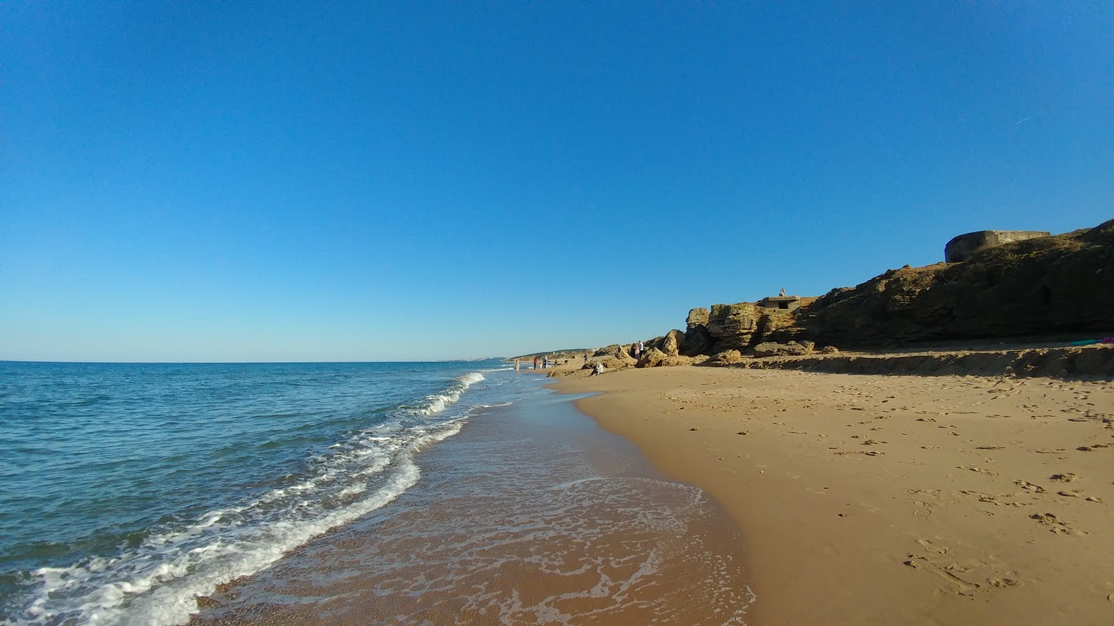 Foto von Alacali Plaji mit heller sand Oberfläche