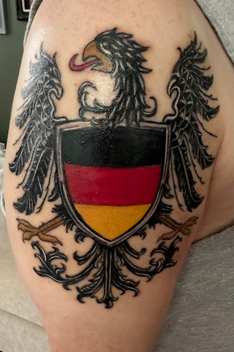 Explore groin tattoo ideas, creative tattoo ideas in Cary, available at Apocalypse Girl Tattoos