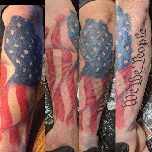 Explore wrist cover up tattoos ideas, creative tattoo ideas in East Windsor, available at AAA Tattoo