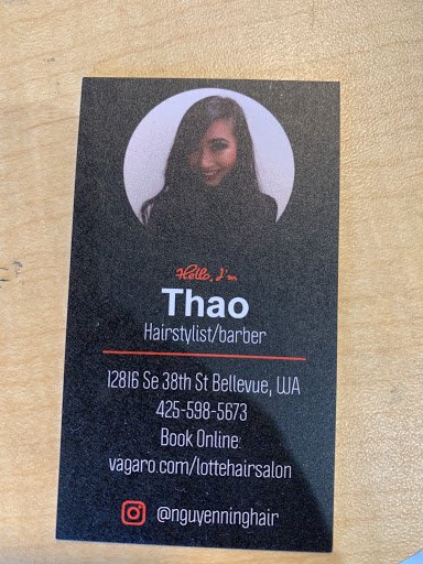 Hair Salon «Lotte Hair Salon», reviews and photos, 12816 Factoria Blvd SE # E, Bellevue, WA 98006, USA