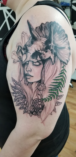 Explore alice in chains tattoo ideas, creative tattoo ideas in Benton, available at Spectrum Tattoo