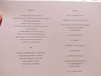 Menu du alla Veneziana Restaurant à Longa