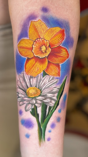 Explore mens quad tattoo ideas, creative tattoo ideas in Honolulu, available at Sacred Art Tattoo Waikiki