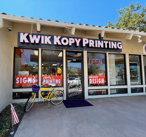 Print Shop «Kwik Kopy Printing of Mission Viejo», reviews and photos, 28570 Marguerite Pkwy #108, Mission Viejo, CA 92692, USA