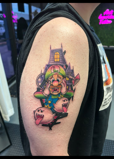 Explore code tattoo ideas, creative tattoo ideas in Spring, available at Art Immortal Woodlands Tattoo and Piercing
