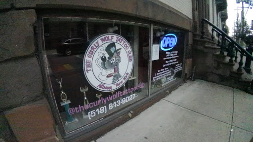 Explore scotland tattoo ideas, creative tattoo ideas in Albany, available at The Curly Wolf Tattoo Club