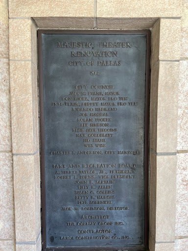 Performing Arts Theater «Majestic Theatre», reviews and photos, 1925 Elm St, Dallas, TX 75201, USA