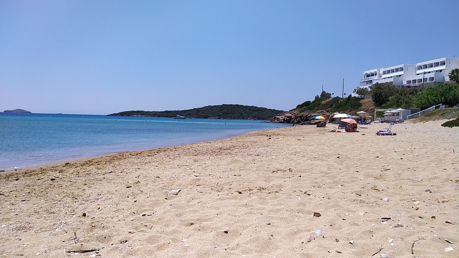 Photo of Paralia Kipri with turquoise pure water surface