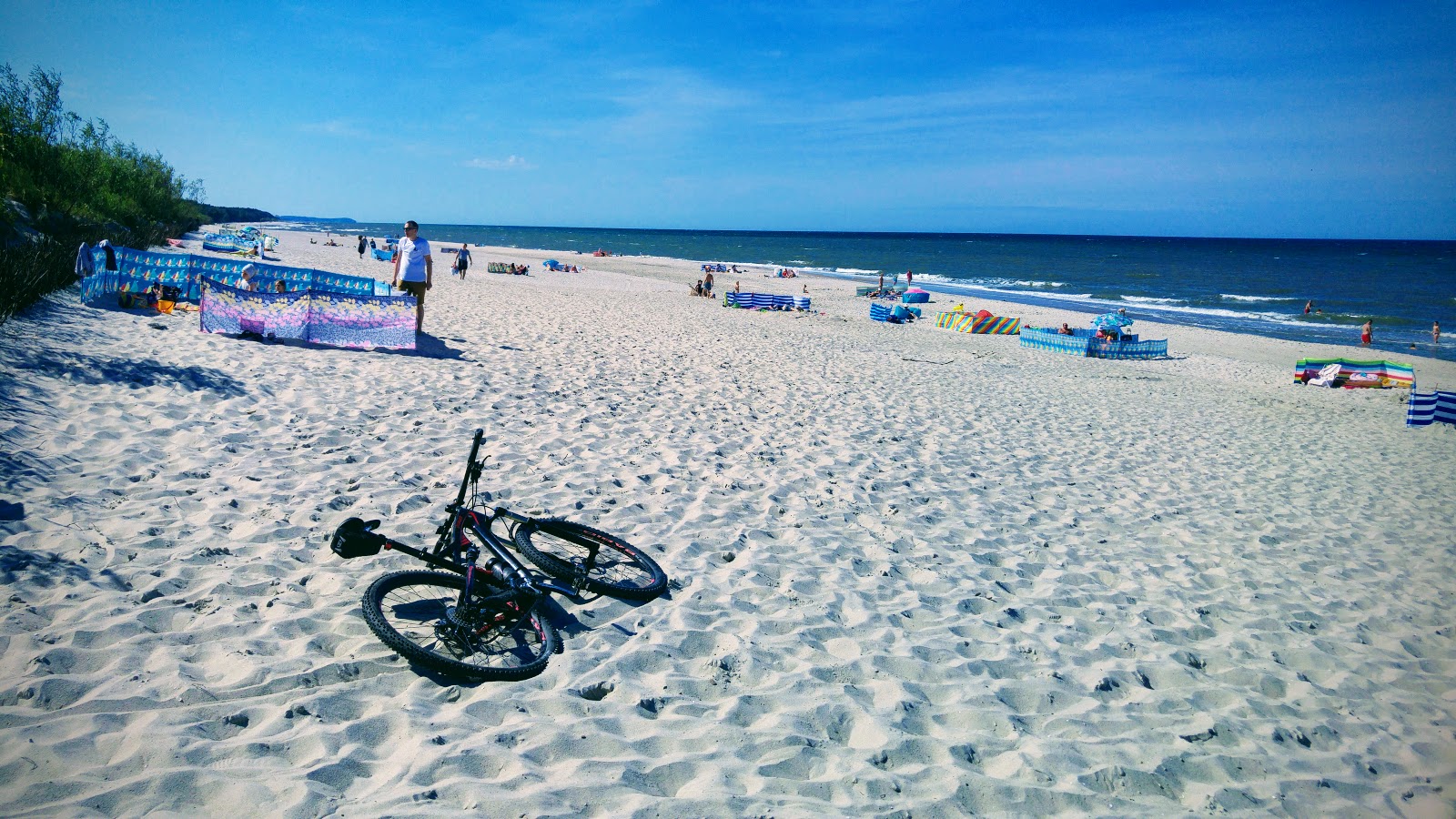 Foto av Kuznica Beach med hög nivå av renlighet