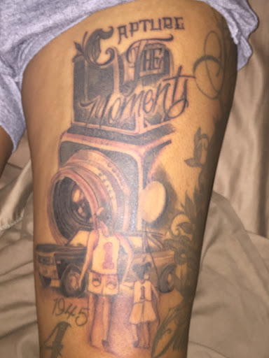 Explore farmer tattoo ideas, creative tattoo ideas in Savannah, available at Tatlyfe Studios