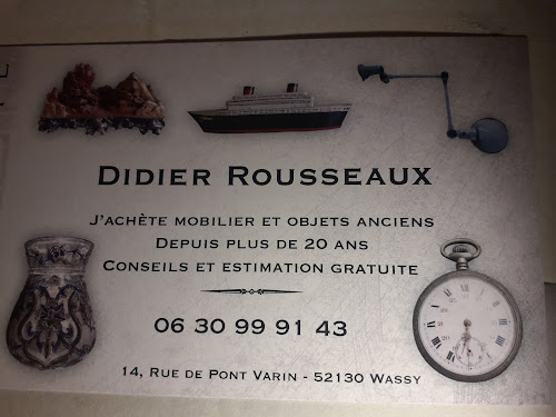 Antiquité brocante Didier Rousseaux à Wassy