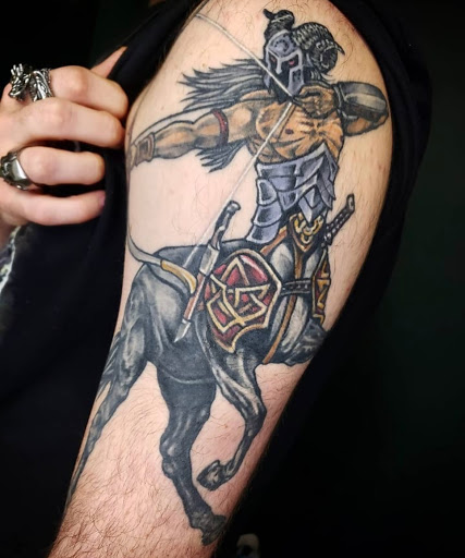 Explore ghost tattoo ideas, creative tattoo ideas in Charlotte, available at Canvas Tattoo & Art Gallery