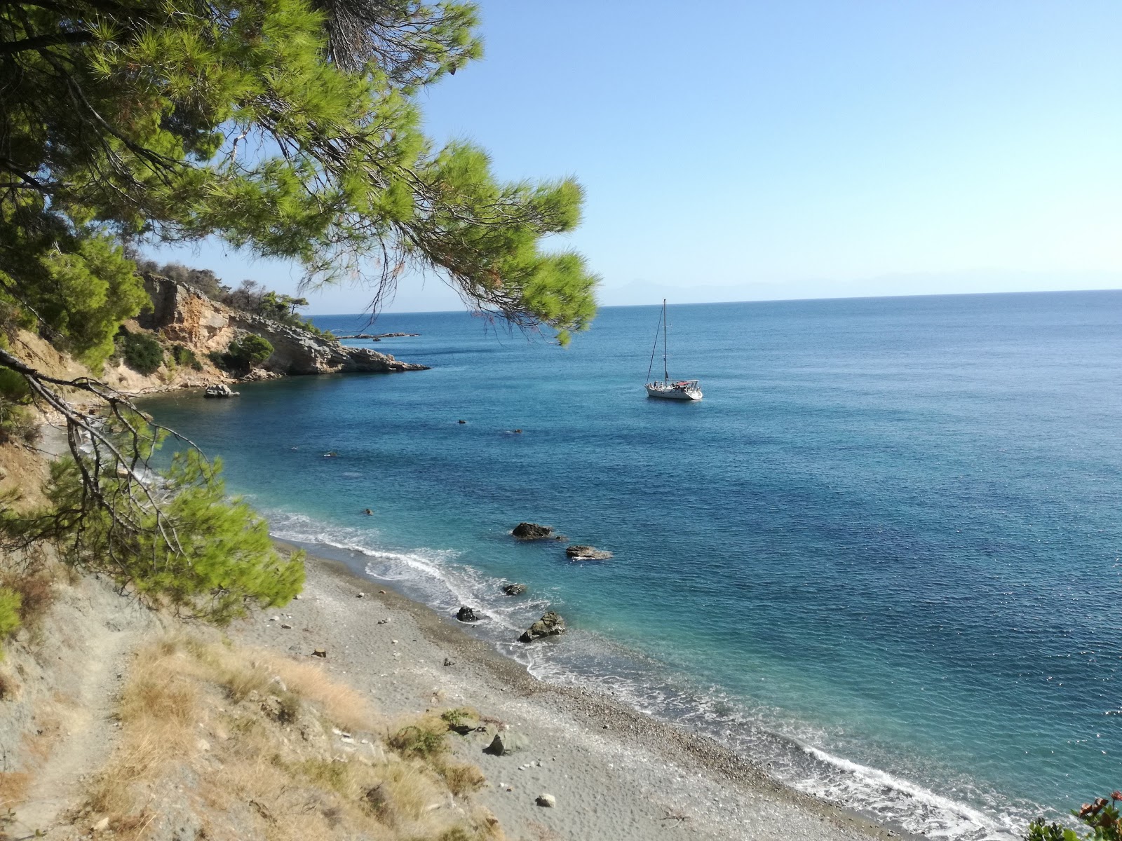 Photo de Paralia Vithisma avec un niveau de propreté de assez propre