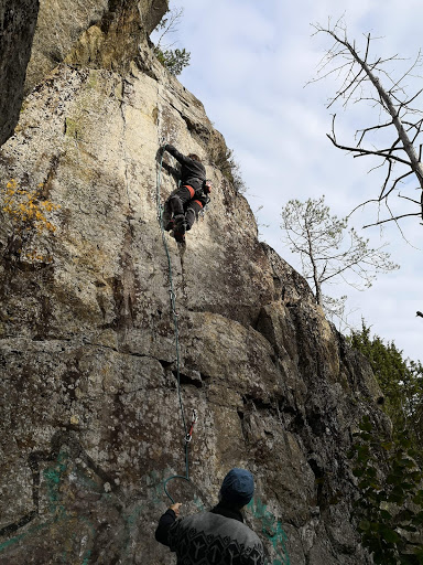 Flaten climbing crag