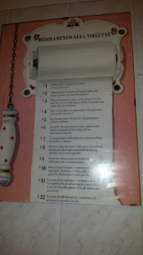 Restaurant de fruits de mer Pesce Spada à Vallecrosia (le menu)