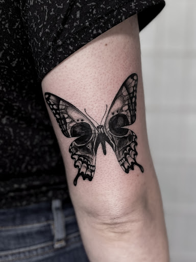 Explore god of war tattoo ideas, creative tattoo ideas in Bellefonte, available at Juniper Studio