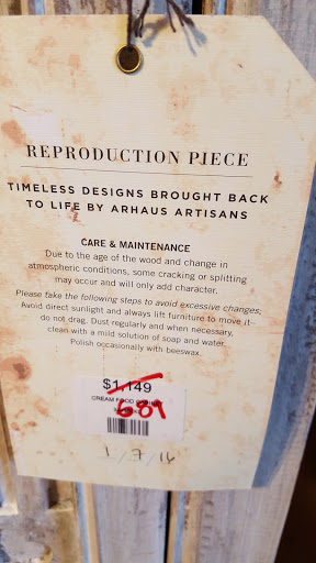 Furniture Store «Arhaus», reviews and photos, 1240 Northbrook Ct, Northbrook, IL 60062, USA