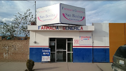 Farmacia Generica San Benito San Juan 806, San Carlos, 34168 Durango, Dgo. Mexico