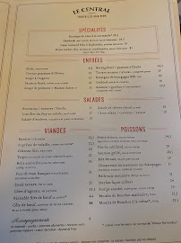 Restaurant français Les Vapeurs à Trouville-sur-Mer (la carte)