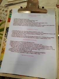 Mamma Rosa à Salerno carte