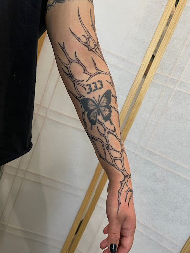 Explore swallow tattoo ideas, creative tattoo ideas in Bakersfield, available at Treat Me Nice Tattoo