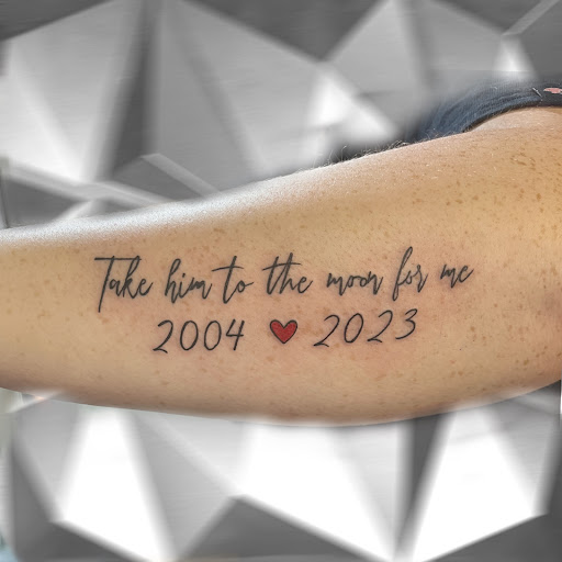 Explore tattoo ideas for grandkids, creative tattoo ideas in Salisbury, available at Touch of Grey Tattoo & Piercing Studio