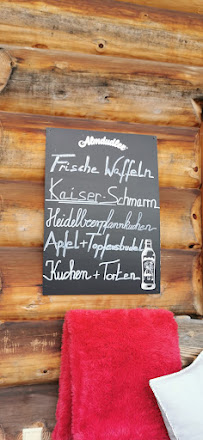 Kaiseralm à Breitenberg menu
