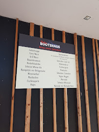 Bistro Bistro Bootshaus à Radolfzell (la carte)