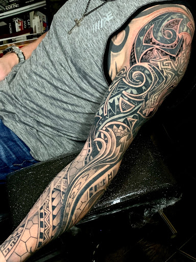 Explore tattoo logo design ideas, creative tattoo ideas in Addison, available at Cat Tattoo