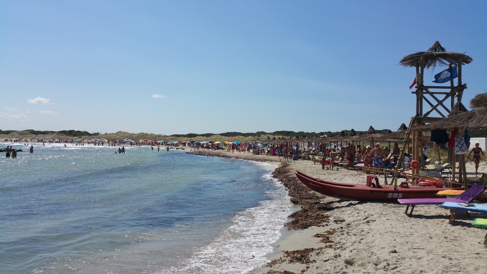 Foto de Punta Penna beach localizado em área natural