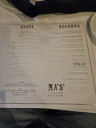 MA'S Italian Kitchen