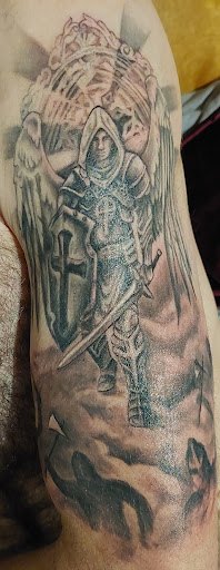 Explore humble beast tattoo ideas, creative tattoo ideas in North Bend, available at The Rusty Needle Tattoo Parlor