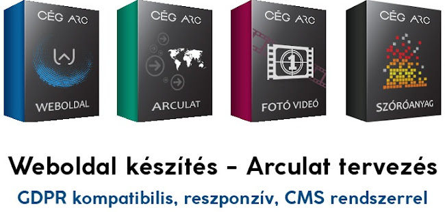 CÉG ARC weboldal készítés, arculat tervezés - Pécs