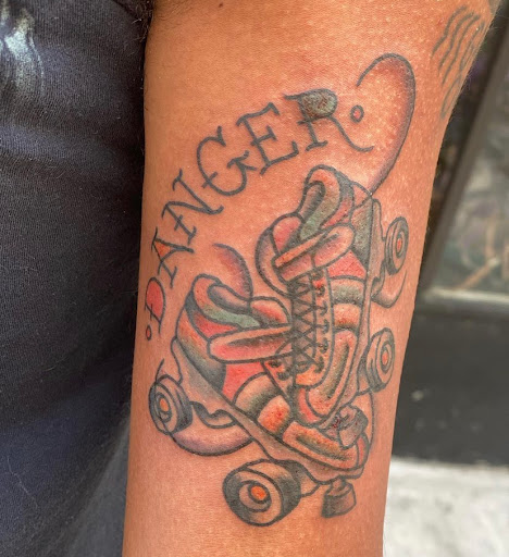 Explore shoulder scar tattoo ideas, creative tattoo ideas in Mobile, available at Old Familiar Tattoo Company