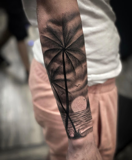 Explore women tattoo ideas back, creative tattoo ideas in Goose Creek, available at Red Kirin Tattoo