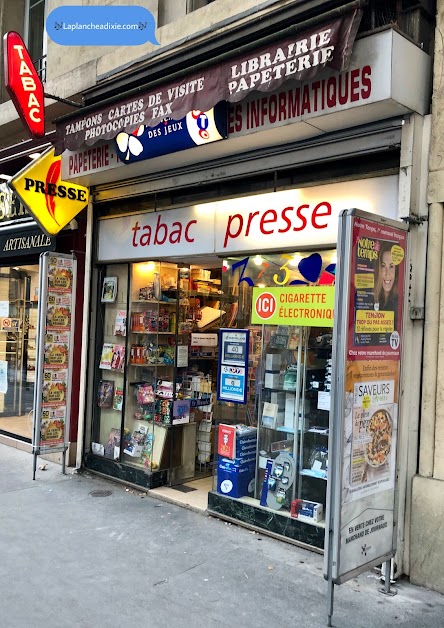 Tabac Presse à Paris (Paris 75)
