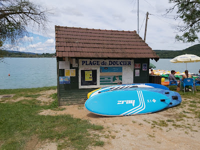 Lac de Chalain, Plage de Doucier à Doucier