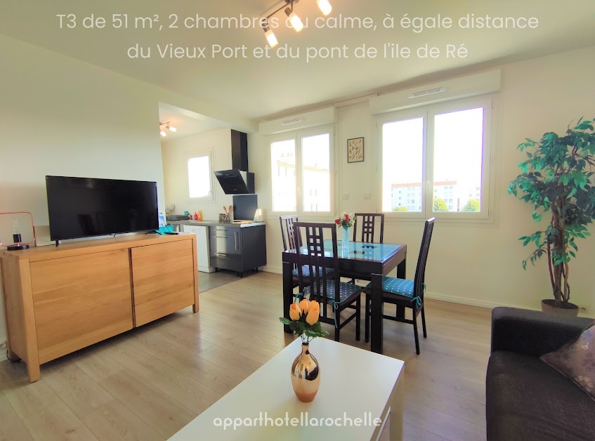 Apparthotellarochelle - Location 5 appartements de vacances entre particuliers à La Rochelle à La Rochelle (Charente-Maritime 17)